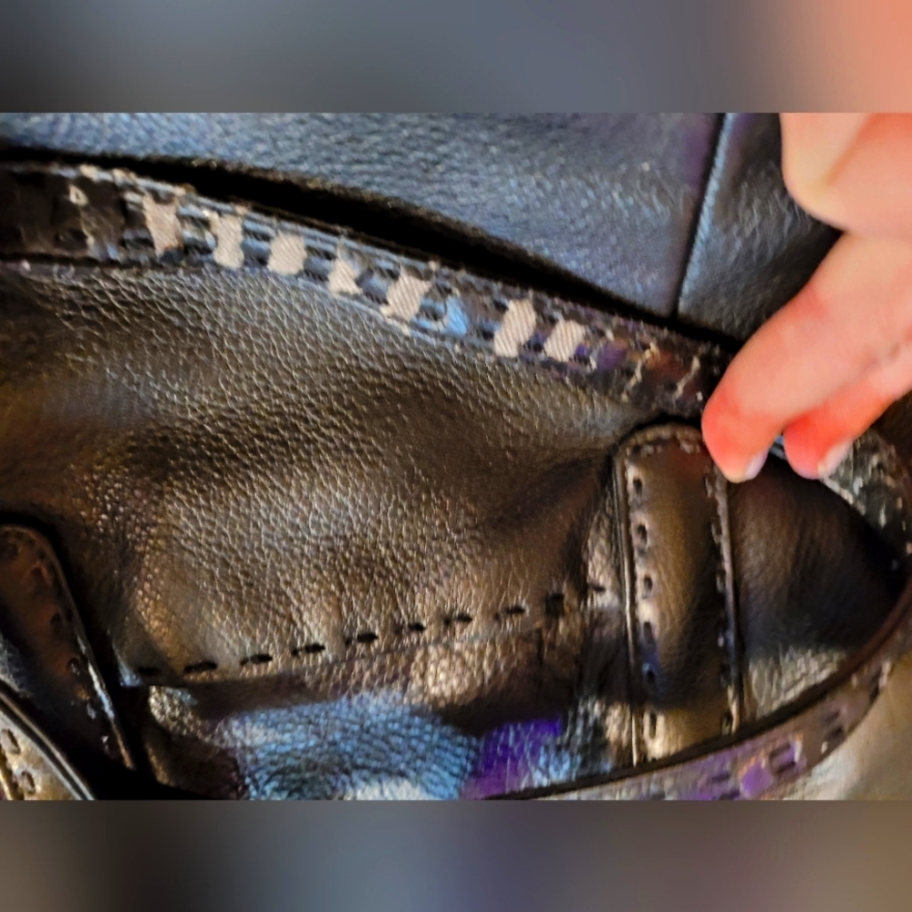 Used Stone & Co. Black Leather Purse - Picture 6 of 6